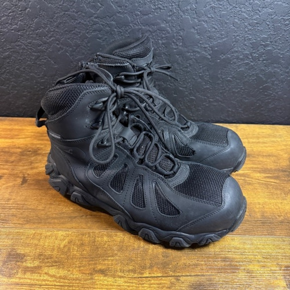 Thorogood VGS 300 804-6290 Black Leather Mesh Tactical Boots Mens 10.5W‎